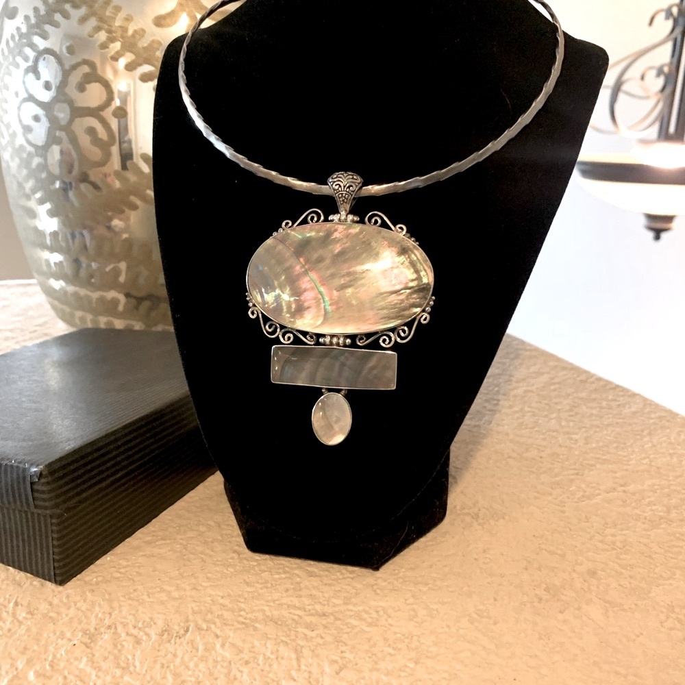 Abalone & Sterling silver